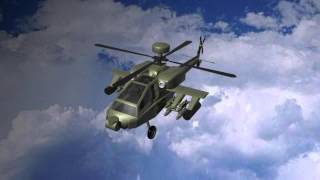 3D Model of Apache Helicopter Review