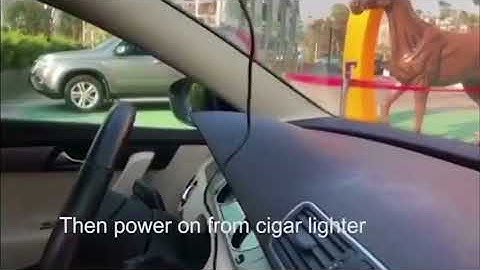 YX05 driver fatigue installation&demo video