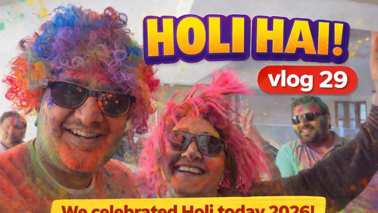 HOLI HAI! 🌈 Holi 2026 Celebration | Vlog 29 #holi2026 #holimasti #dehradun #dailyvlog