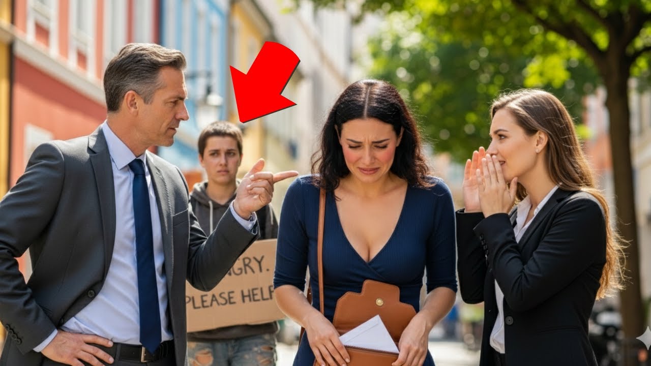 „Deschide gura!” Fetița cerșetoare scoate scrisoarea ascunsă… iar milionarul cere iertare.