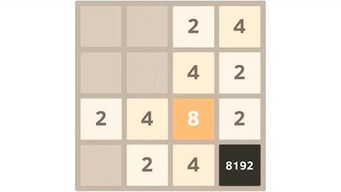 [2048] How to get 8192 + 2048 Tiles - Demo