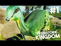 LET'S BUILD A DINOSAUR PARK!! | Prehistoric Kingdom (Playthrough Part 1)