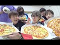ピザを2万円分食べ切るまで終われません!!!