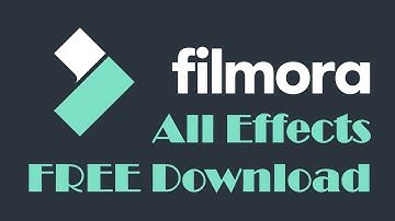 Download All Filmora Effects in ONE Click for FREE | Download Everything | Filmora X and Filmora 9