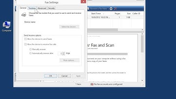 Windows 8.0 Professional - Enable Fax Monitor to Open Automatically