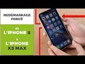 Redmarrage forc sur iphone 8  8 plus  x  xr  xs  xs max 11  11 pro  12  12 pro