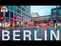 🇩🇪 Berlin 4K Bike tour Summer evening 2021 Friedrichstraße, Hackescher Markt ASMR 3D sounds