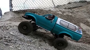 (HARD CRASH)🫣🫣🫣 WPL C24 TOYOTA HILUX 4WD lost my driver out the window