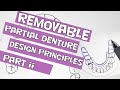 Removable partial denture design principles part ii