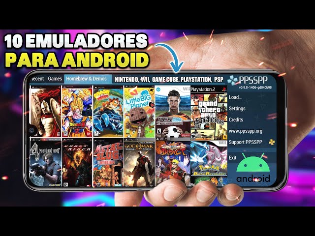 Top 10 - Emuladores para Smartphones / Android - GameHall