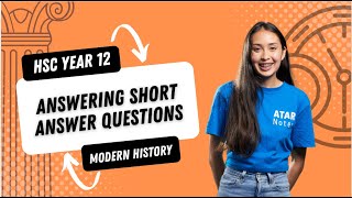HSC Modern History Y12 - Answering Short Answer Questions