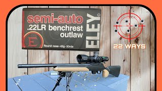 Tikka and Eley S.A.B.O.         Ammo Testing Part 3