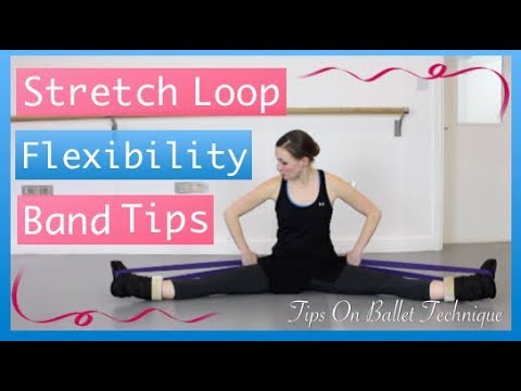 EverStretch Stretching Band Exercise 8: Half Front Split Stretch 