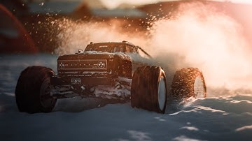 ON FIRE // Arrma Outcast 8S EXB // Winter Bash