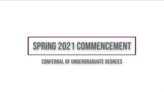 2021 Spring Commencement - Conferral of Undergraduate Degrees (College Park) | UMD iSchool