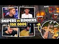 Team Croûton vs Youtubers Fortnite sur un Snipers vs Runners Fortnite Créatif !