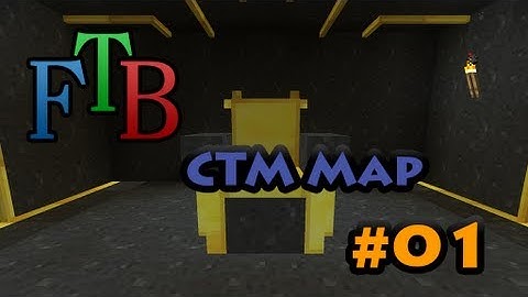 Ep. 01 - Feed The Beast - Pyramid CTM - Punching Wood