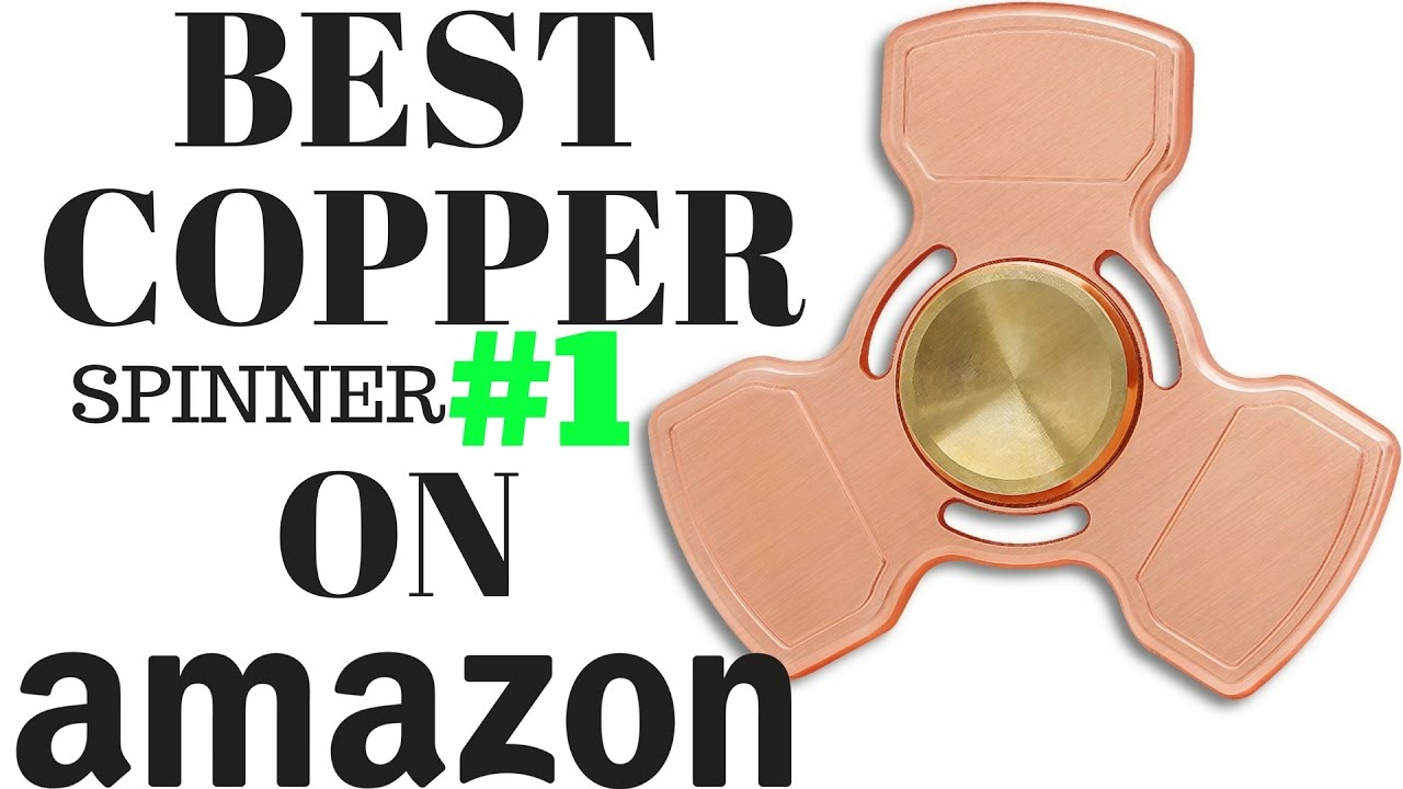 BEST COPPER SPINNER ON AMAZON FROM PRESENTSKI "STYLE 3"