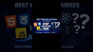 Best Web Development Courses on YouTube (Free Roadmap) | Best Web Development Roadmap(CodeWithHarry)