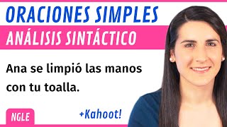 Oraciones Simples Análisis Sintáctico