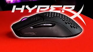 Mouse Gaming HyperX Pulsefire Haste White Pink RGB Hex Shell Design