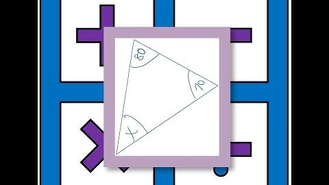 Linear equations and triangle angles part 2