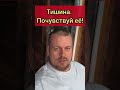 Тишина. Почувствуй её! #пробуждение #тишина #сознанность