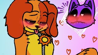 A date CatNap And DogDay 💞 ┃Poppy Playtime Chapter 3┃Comic Dub