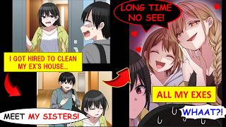 [Manga Dub]I Thought Meeting My Ex Again Was Awkward... Then I Met Her Sisters.[RomCom]