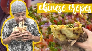 Street food - Jianbing crepe chinese no estilo brasileiro