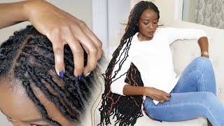 36 Inch Crochet Faux Locs Threading Individuals Sew In ft ZRQ Nu Locs Hair