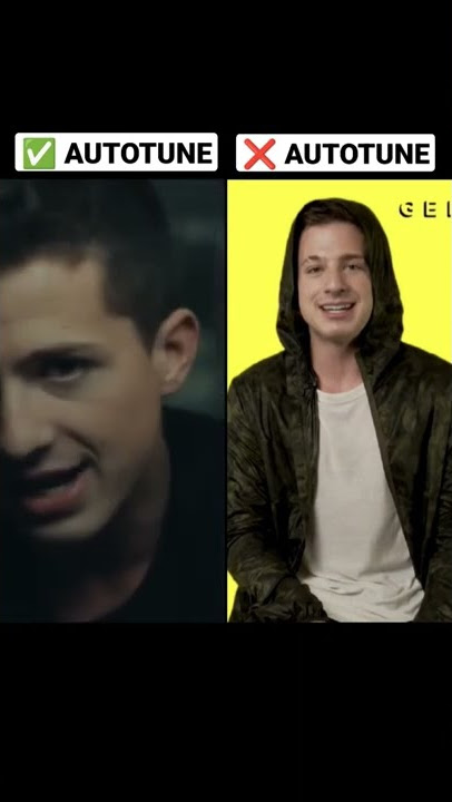 CHARLIE PUTH without AUTOTUNE #shorts