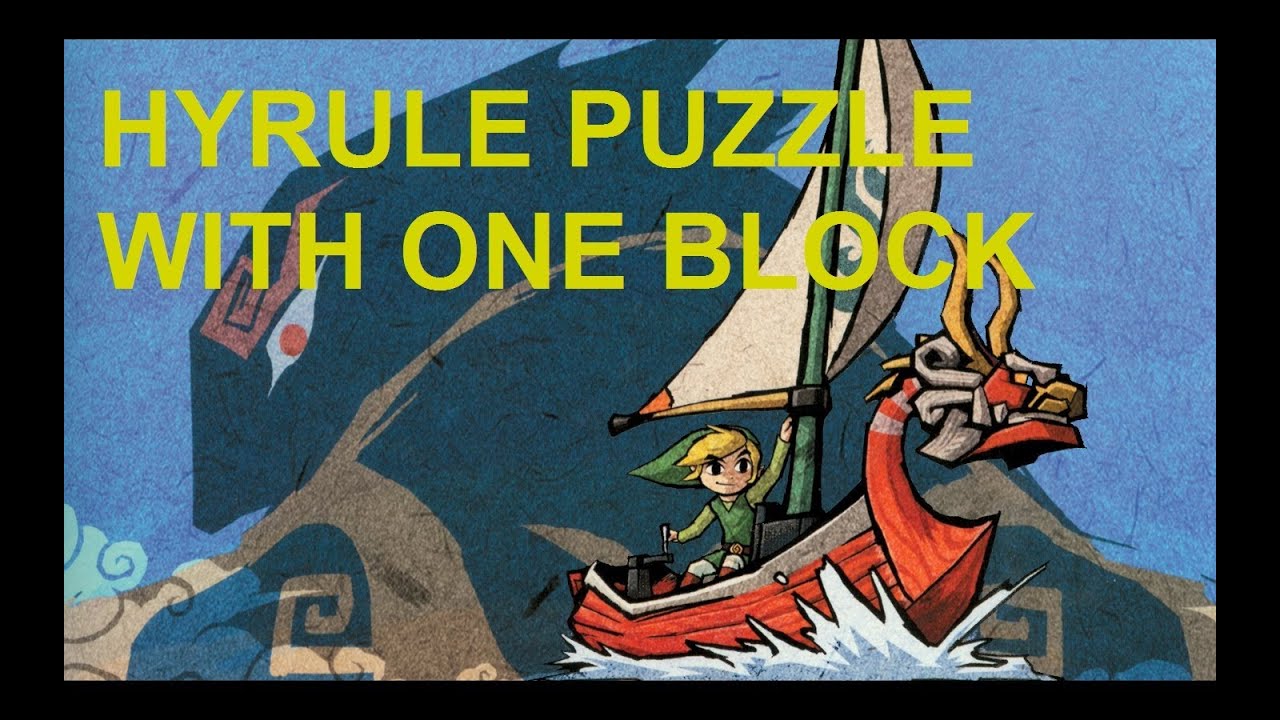 Wind Waker Glitch Tutorials: Solving the Hyrule Puzzle with One Block - ‎