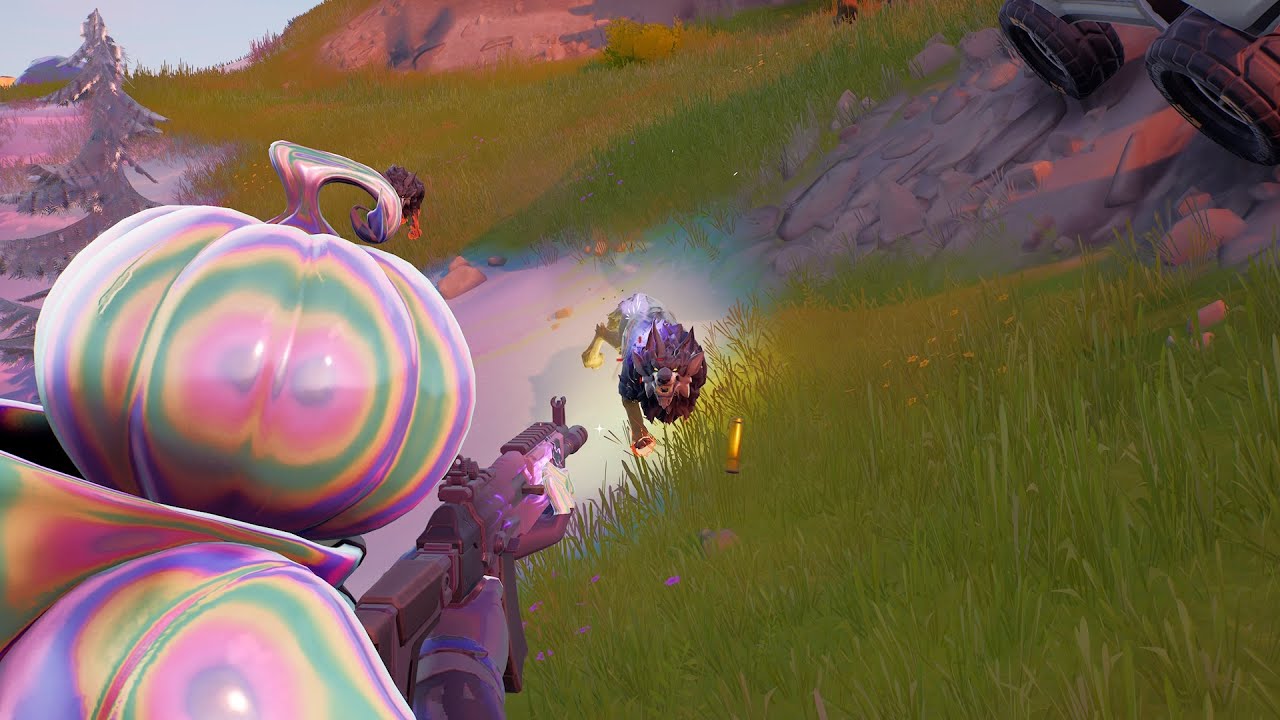 Hunt a glowing loot animal! Fortnite - Week 9 Quests! Chapter 3 Season 4