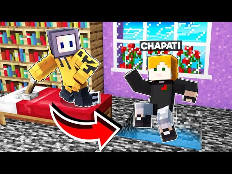 I TRAPPED MY FRIEND IN BED ROCK | MINECRAFT