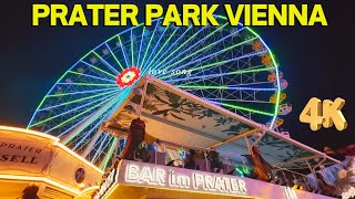 Prater Park Vienna Guide 🎢 What to See \u0026 Ride  Part-2 4k