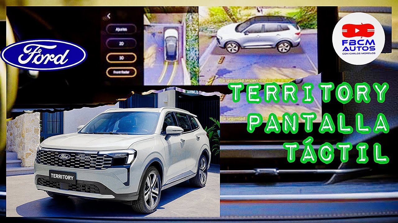 Instructivo pantalla táctil | Territory Híbrida 2026 FWD Titanium 