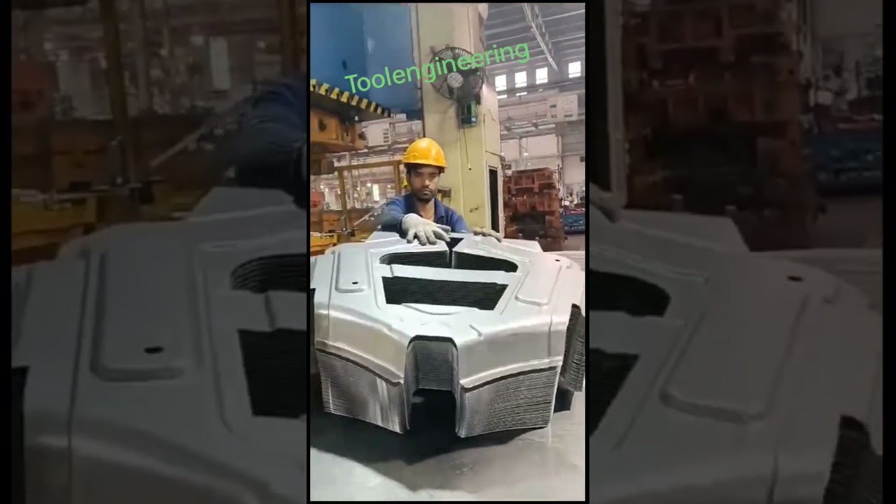 Press Tool Operation by Press machine. Different types of Operations.