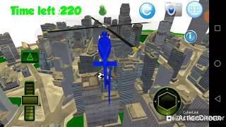 City helicopter parking game baccho Ka game screenshot 2