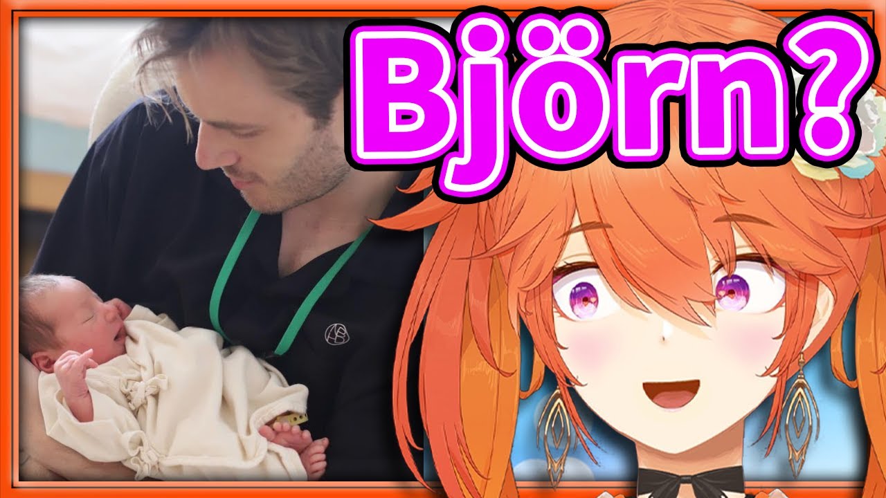 Kiara Reacts to Pewdiepie's Baby Name 【Takanashi Kiara / HololiveEN】