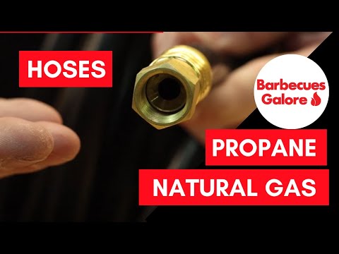 वीडियो: क्या मैं प्रोपेन के लिए प्राकृतिक गैस नली का उपयोग कर सकता हूं?