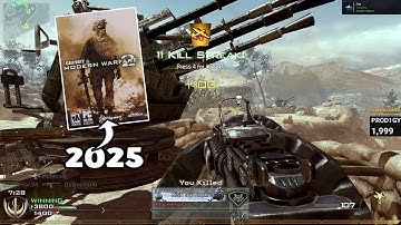 MW2 In 2025 Is EASY:"M4A1 RED DOT" NUKE ON AFGHAN TDM!