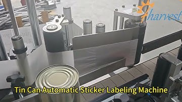 Round Tin Cans Label Applicator, Automatic Sticker Labeling Machine Best Manufacturer