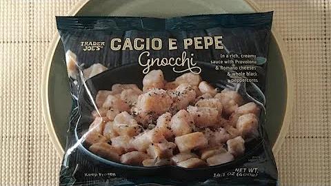 Jak uvařit gnocchi cacio e pepe od Trader Joes?