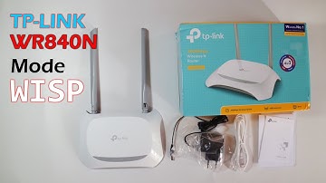 TP-Link TL WR840N Seting Mode WISP - Cara Setting TL Wr840N Menggunakan Mode WISP #tplink