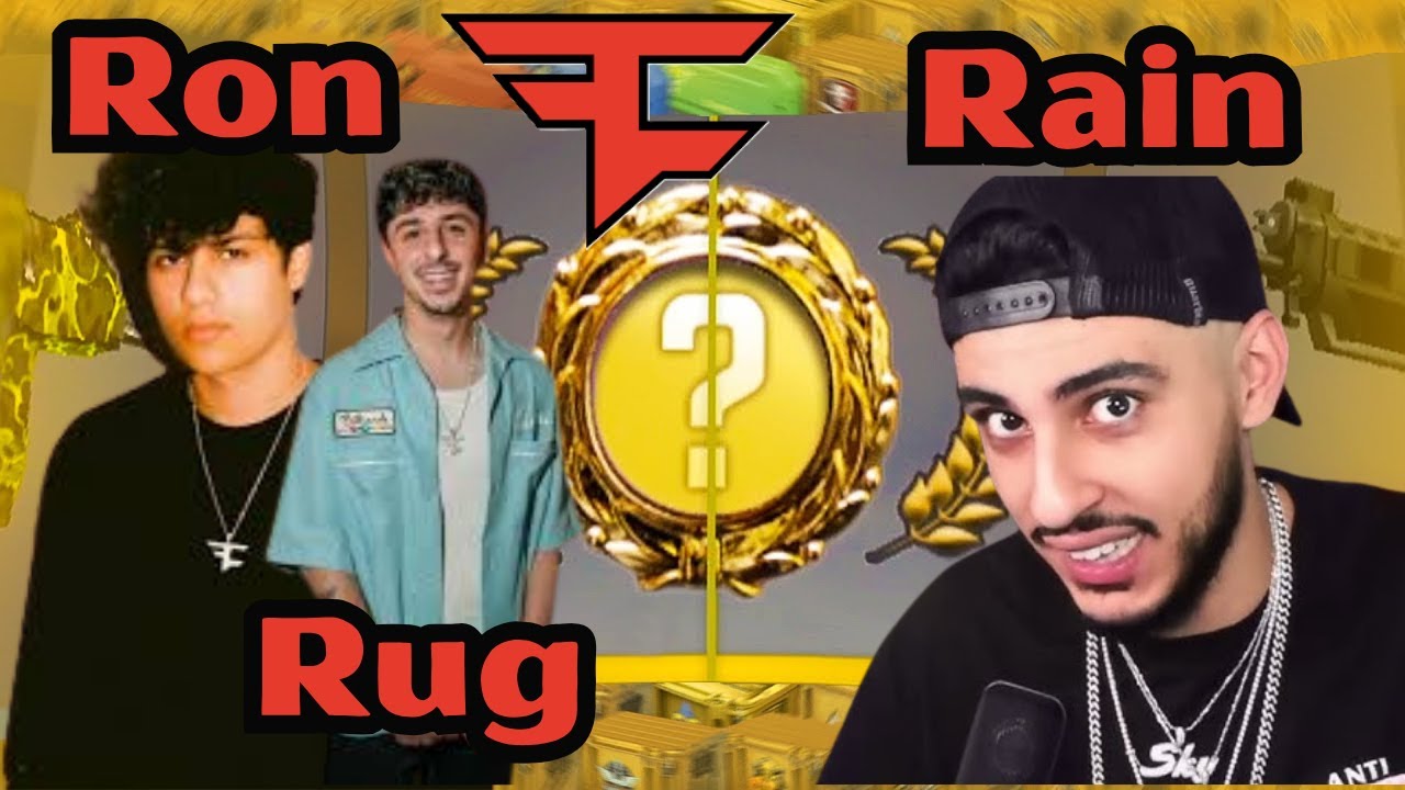 Stable Ronaldo Opens CsGo Cases With FaZe Rug And Rain - YouTube