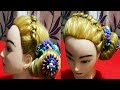 Trendy beautiful bridal and party hairstyle indian beauty junction