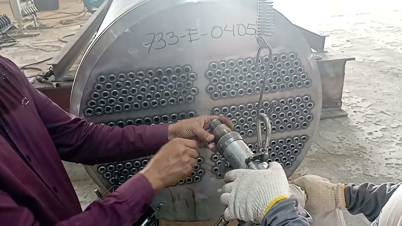 Tube to Tubesheet Expansion l Heat exchanger 2.0