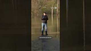 "If You Can See That Line, Water Was Up to That Level," Justin Michaels Reports on Kentucky Flooding
