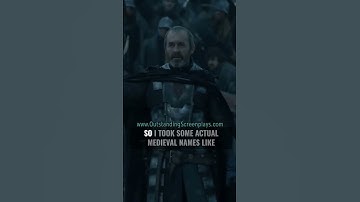 George R. R. Martin on Naming His Characters